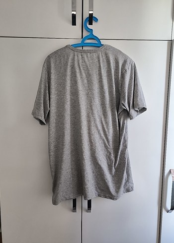 xl Beden Gri Baskılı Erkek Tişört
