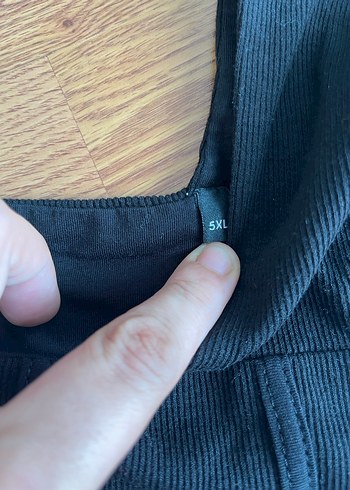 Siyah Fitted Hemşire Korsesi Midi Boy - Görsel 2