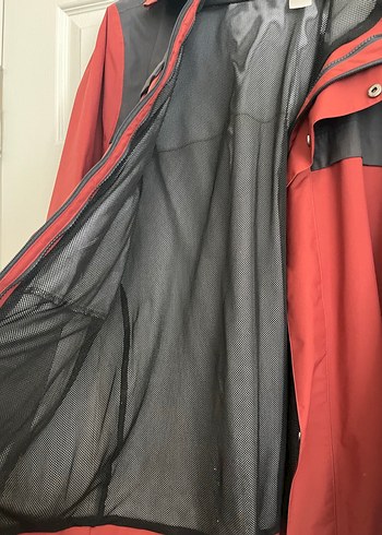 Kırmızı Erkek Midi Boy Rüzgarlık Mont - Görsel 5