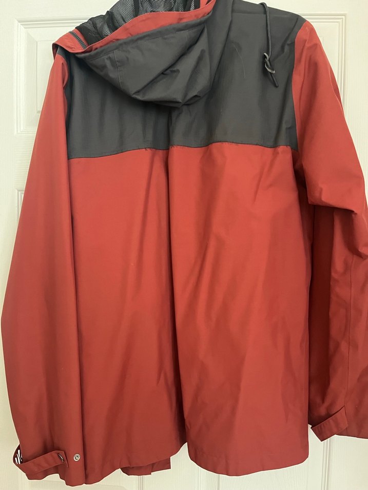 Kırmızı Erkek Midi Boy Rüzgarlık Mont - Görsel 3