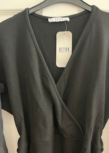 Nakış Detaylı Siyah Uzun Kollu Uzun Kadın Sabahlık - Görsel 4