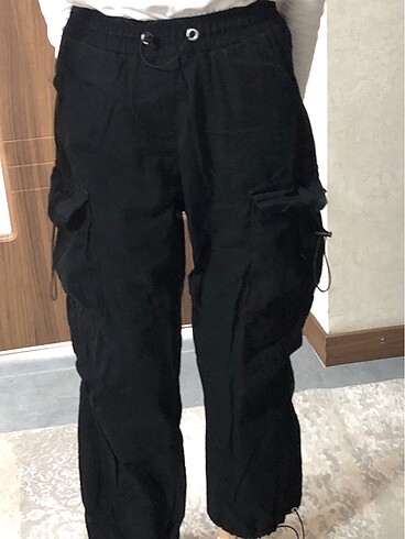 m Beden köstebek paraşüt pantolon
