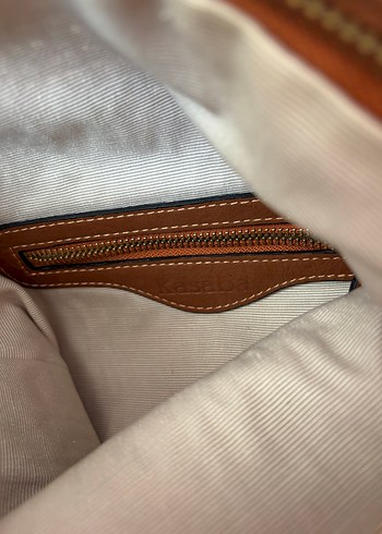 Turuncu Kasaba Örgü Kadın El Çantası - Görsel 6