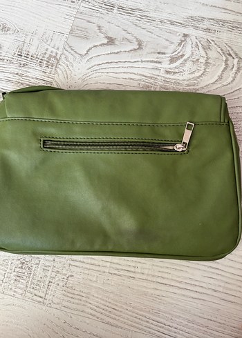 Drapeli fıstık yeşili Ole Koton Kadın Çanta - Görsel 2