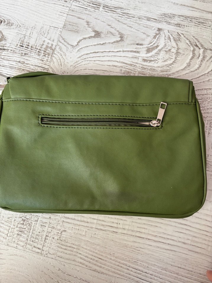 Drapeli fıstık yeşili Ole Koton Kadın Çanta - Görsel 2