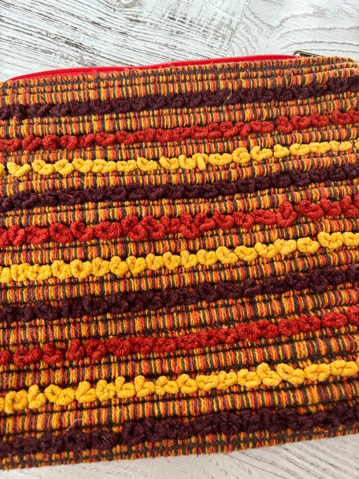 Penti Renkli Nakışlı Bohem Kadın Clutch Çanta - Görsel 3