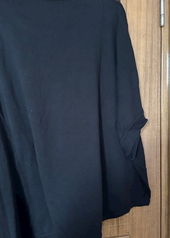 Siyah Kadın Uzun Kollu Pamuk Sweatshirt - Görsel 6