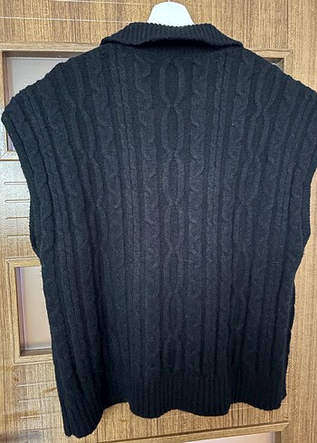 Twist Siyah Örgü Süveter - Görsel 4