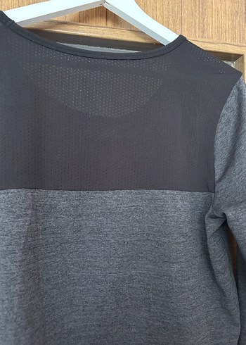 Gri Hummel Kadın Uzun Kollu Spor Üst - Görsel 6