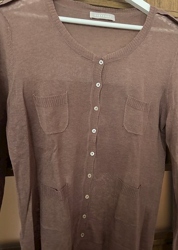 Stefanel Bej Kadın Hırka - Görsel 2