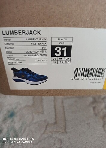 Lumberjack spor ayakkabi 