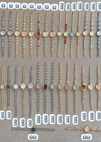Zincir Detaylı Vintage Kadın Saat