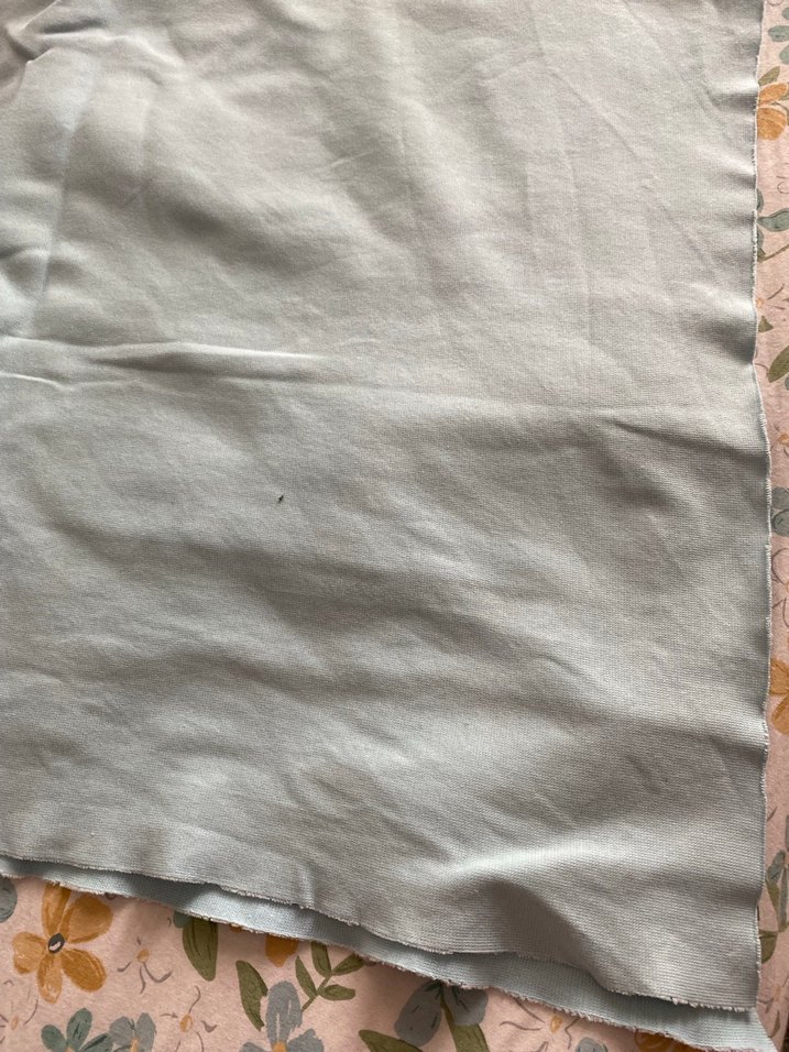 Bebe mavisi penye kumaş - Görsel 2