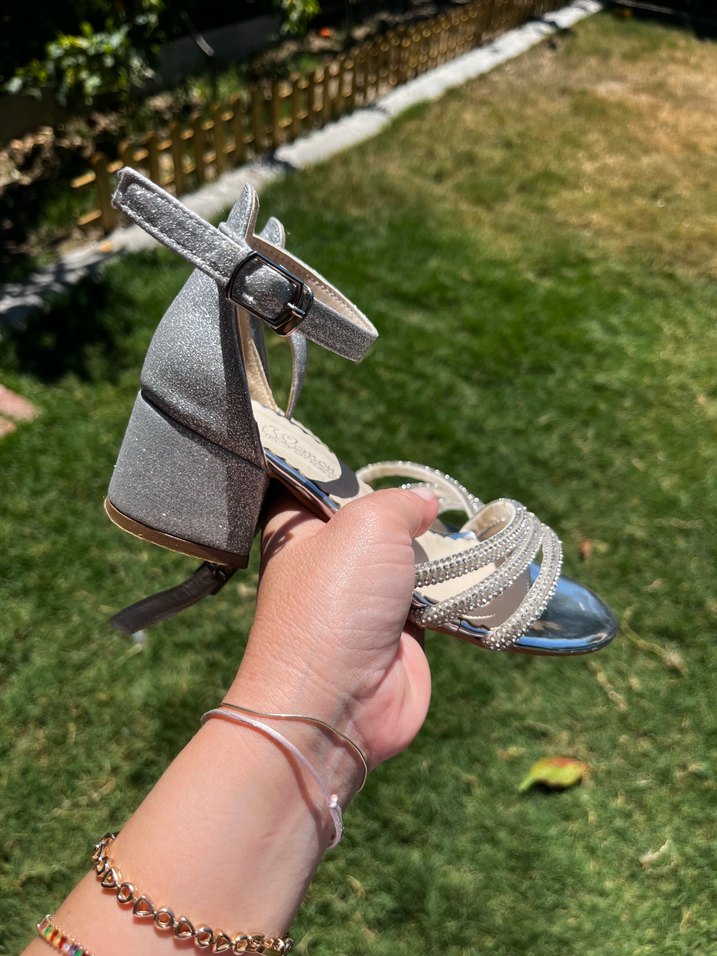 Kız çocuk topuklu ayakkabı - Görsel 2