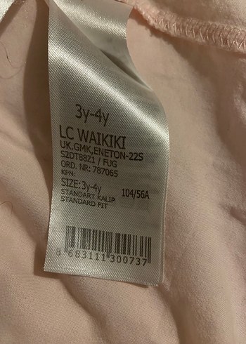 Kız Çocuk pembe fistolu Düğmeli Gömlek - Görsel 4