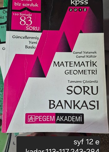 KPSS Matematik Geometri Soru Bankaları - Görsel 2