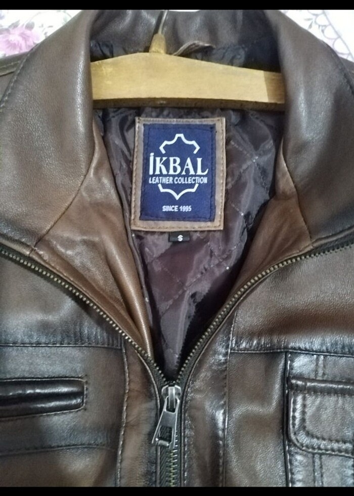 Hakiki deri ceket - Görsel 2