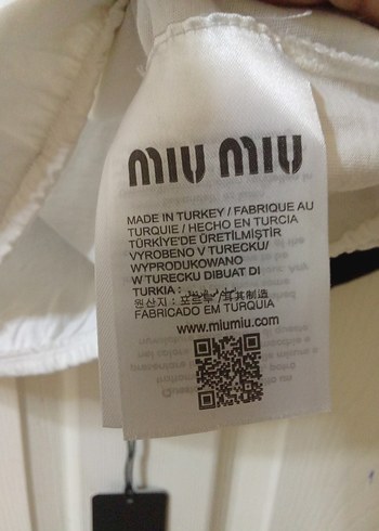 Beyaz Baskılı Kadın Tişört süper etiketli  - Görsel 3