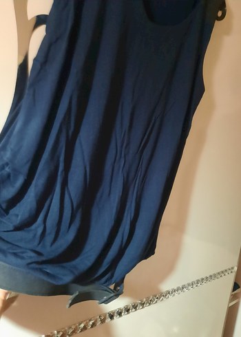 l Beden Lacivert V Yaka Kolsuz Hemşire Body