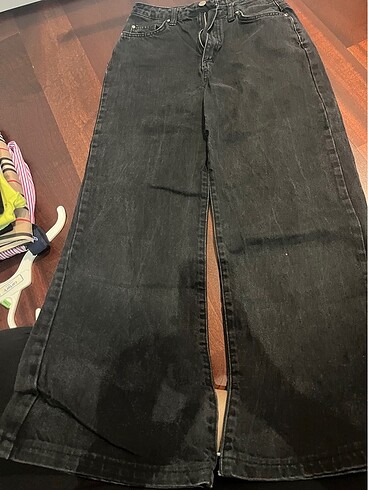Trendyol 34 beden wide leg jeans
