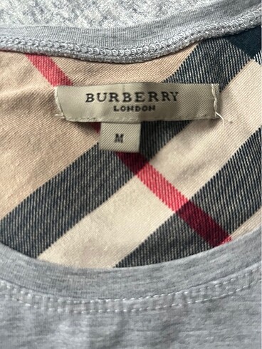 Burberry Burberry amblemli M beden tshirt