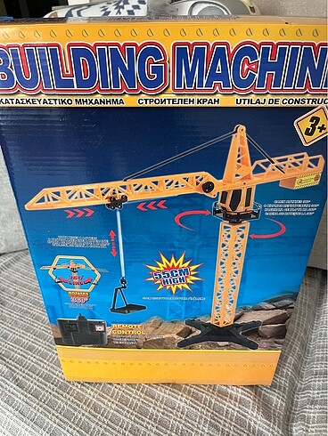 Beden Pilli kumandalı iş makinası