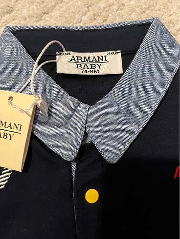 Armani Armani baby 9 ay etiketli tulum