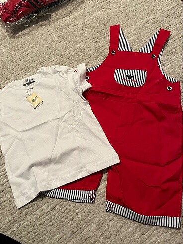 Armani baby 18 ay 2?li şort takım