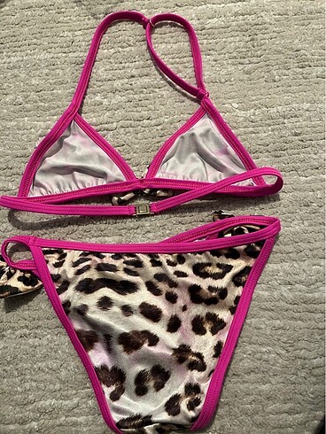 Diğer Leopar desenli 7 yaş bikini takımı