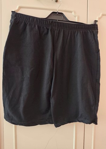 Siyah Rahat Kesim  Şort - Görsel 4