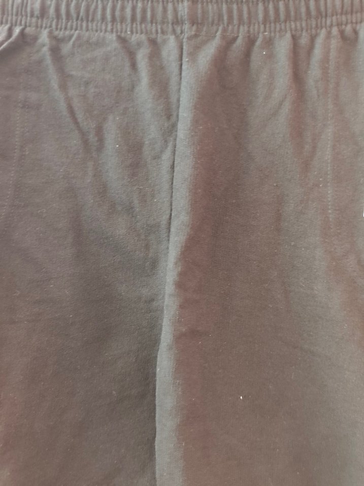 Siyah Rahat Kesim  Şort - Görsel 3