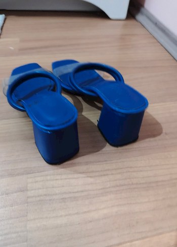 Mavi Kadın Dolgu Topuklu Terlik - Görsel 4