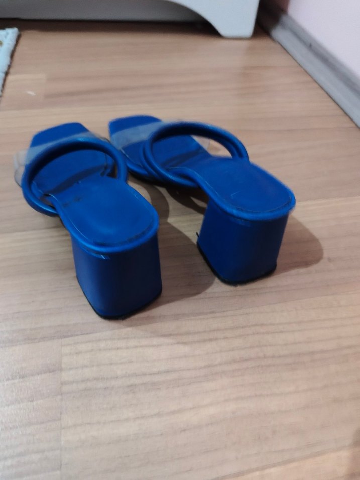 Mavi Kadın Dolgu Topuklu Terlik - Görsel 4