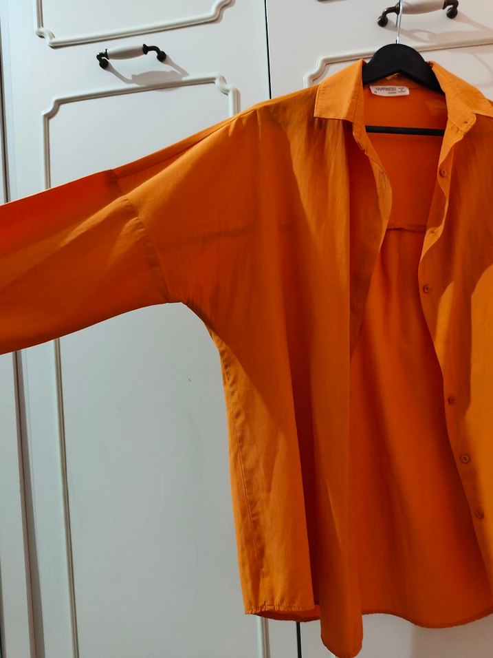 Düğmeli Kadın Gömlek - Görsel 2