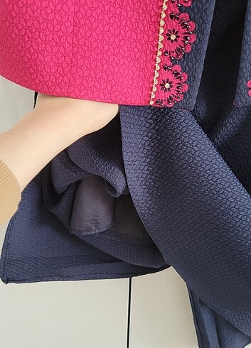 Büyük Beden Etek Ceket Takım ( Tesettür Elbise)  - Görsel 8