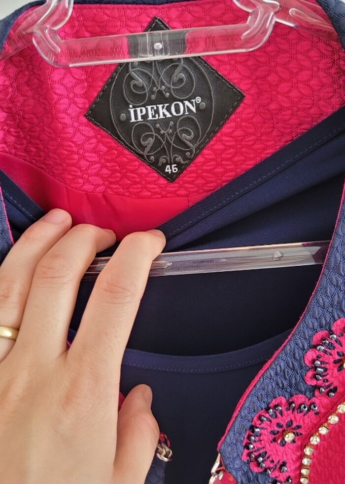 Büyük Beden Etek Ceket Takım ( Tesettür Elbise)  - Görsel 4