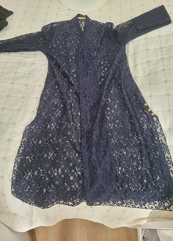 Dantel/Güpürlü Ceket/Kimono - Görsel 5