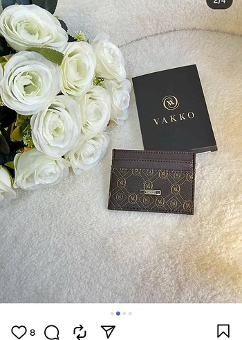 Vakko Deri Kadın Cüzdan Gold Renk