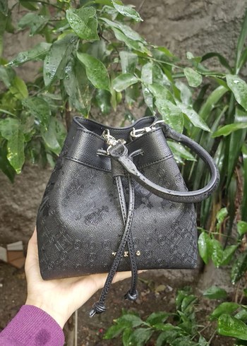Vakko Vakko Desenli Kahverengi Deri Kadın Çanta
