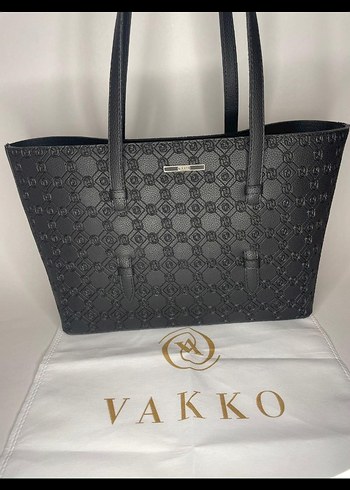 Vakko Kahverengi Deri Yılan Desenli Kadın Çanta