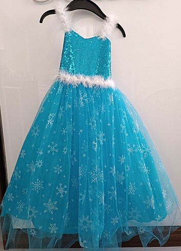 Elsa elbise kostüm 