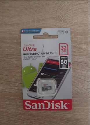 SanDisk 32gb hafıza kartı 