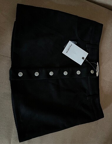 Pull and Bear Pull Bear Mini Süet etek