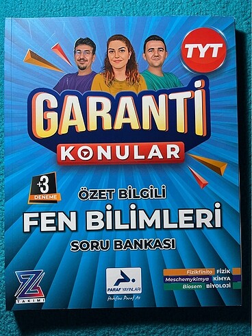 Fen Bilimleri Garanti Konular Soru Bankası