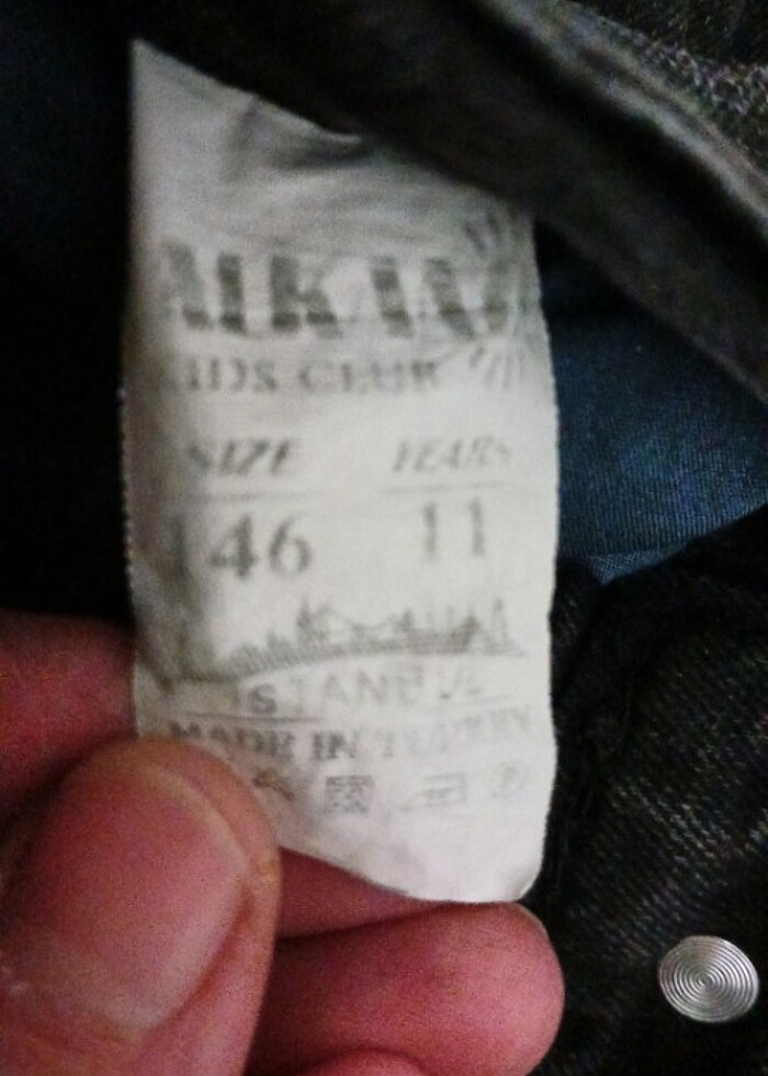 Cocuk .sisah kot pant. - Görsel 4