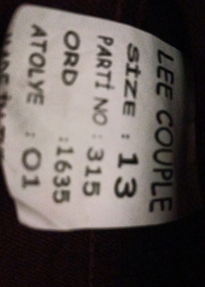 Cocuk kot pant. - Görsel 4