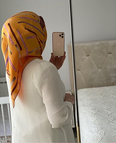 Vakko twill eşarp