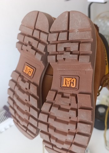 CAT Erkek Kahverengi Deri Outdoor Bot - Görsel 8