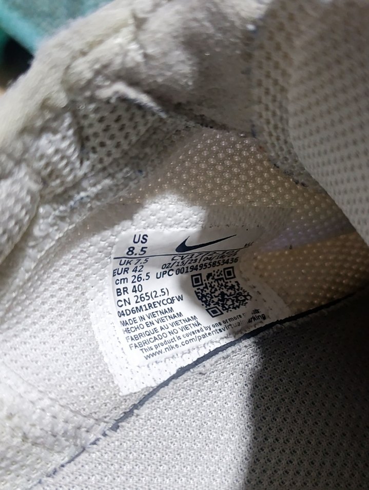Nike Gri Bağcıklı Spor Ayakkabı — görsel 7/7
