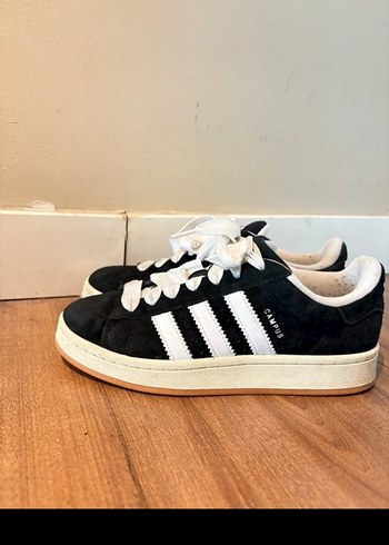 Adidas Campus Siyah Suet Sneaker
